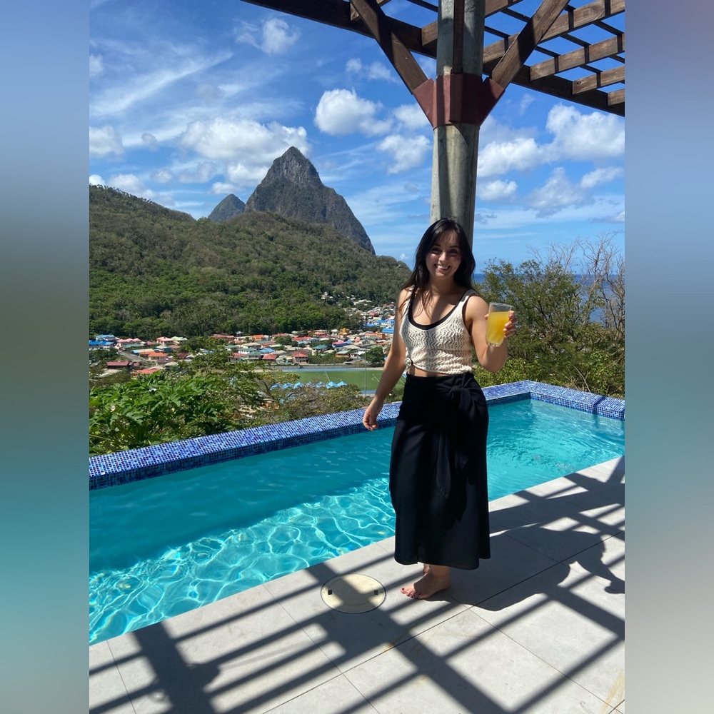 Crochet tank and duster set